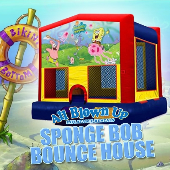 Sponge Bob Module Bounce House