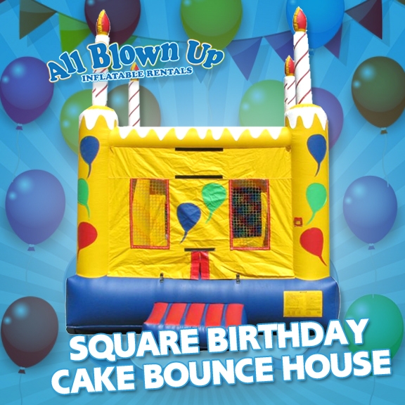 Birthday Party Places Evansville Owensboro Square Birthday Cake Bounce House