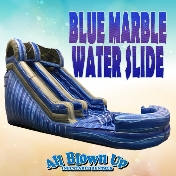 Blue Marble Water Slide
